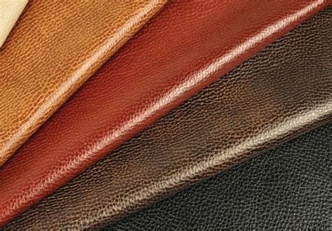 types of artificial leather